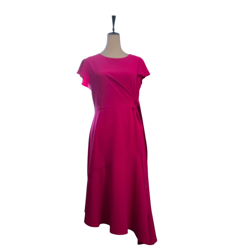 Adrianna Papell Pink Asymmetrical Dress